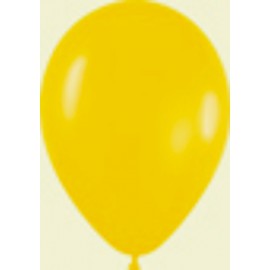 Globos de 5" Fashion solido amarillo Girasol Sempertex