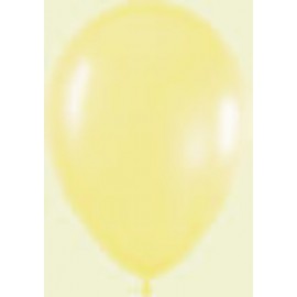Globos redondos de 6" amarillo Satín perlados Sempertex