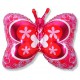 Globos de foil Forma de 23cm x 35cm (59Cm x 89Cm) Mariposa Deco