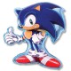 Globos de foil supershape de 39" X 31" (98cm x 78cm) Sonic X