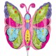 Globos de foil Mariposa Multicolor mini