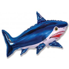 Globos de foil Minishape de 28cm x 40cm Tiburón