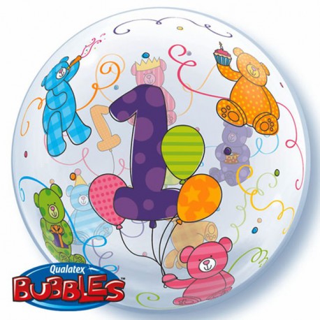 Globos de foil de 22" Bubbles 1 Añito