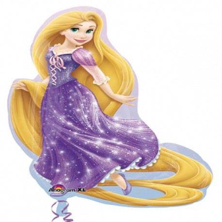 Globos de foil Supershape 34" (86Cm) Rapunzel