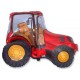 Globos foil de 29" X 37" (73cm x 95cm) Tractor Rojo