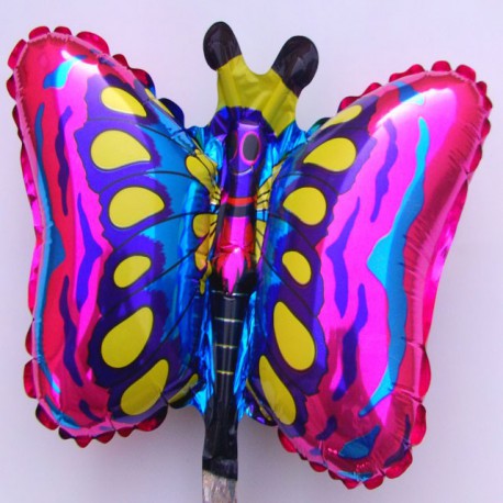 Globos de foil Mini Mariposas Fucsia