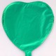 Globos de foil corazones 9" Verde