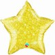 Globos de foil Estrella de 20" Crystalgraphic qualatex Oro