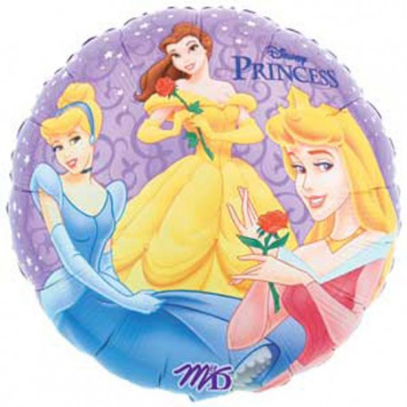 Globos de foil de 18" Princesas Disney
