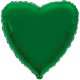 Globos de foil corazones 18" Verde