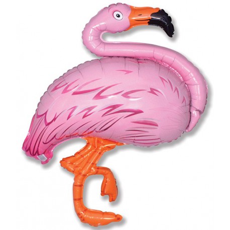 Globos de foil Forma de 51" x 30" (130Cm x 75Cm) Flamingo