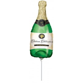 Globos de foil Mini de 16" X 8" (40cm x 20cm) Celebración Champagne