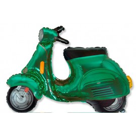 Globos de foil Supershape Moto Scooter Verde