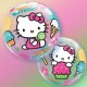 Globos de foil de 22" Bubbles Hello Kitty