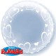 Globos de foil de 24" Bubbles STYLISH HEARTS