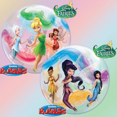 Globos de foil de 22" Bubbles Hadas Disney 