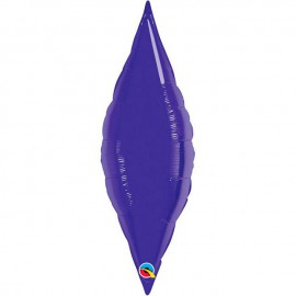 Globos de foil TAPER 13" Quartz Purple Qualatex