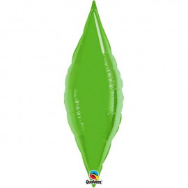 Globos de foil TAPER 13" Verde Lima Qualatex