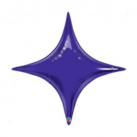 Globos de foil STARPOINT 20" Quartz Purple Qualatex