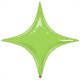 Globos de foil STARPOINT 20" Verde Lima Qualatex