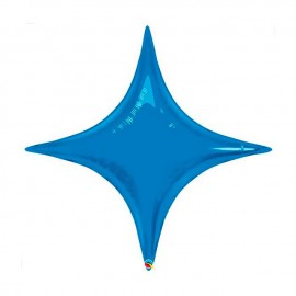 Globos de foil STARPOINT 40" Azul Zafiro Qualatex