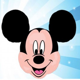 Globos de foil supershape Cabeza Mickey