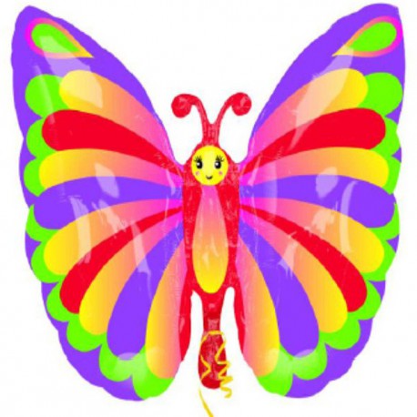 Globos de foil supershape Mariposa Elegante