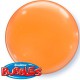 Globos de foil de 15" (38Cm) Bubbles Deco Naranja 