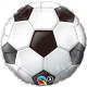 Globos de foil de 9" Balón de futbol mini Qualatex