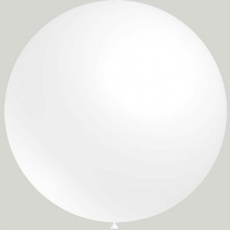 Globos 3FT (100cm) Blanco Balloonia
