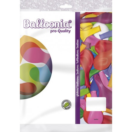 Globos de 5" colores surtidos Balloonia 