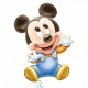 Globos de foil supershape de 32" X 25" Baby Mickey