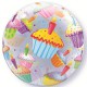 Globos de foil de 22" Bubbles Cupcakes