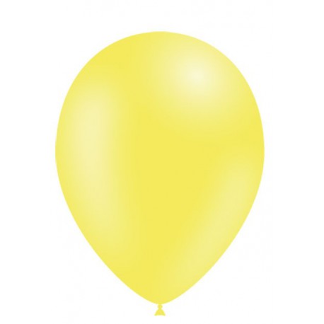 Globos de 11" (28cm) Amarillo Balloonia Bolsa 50