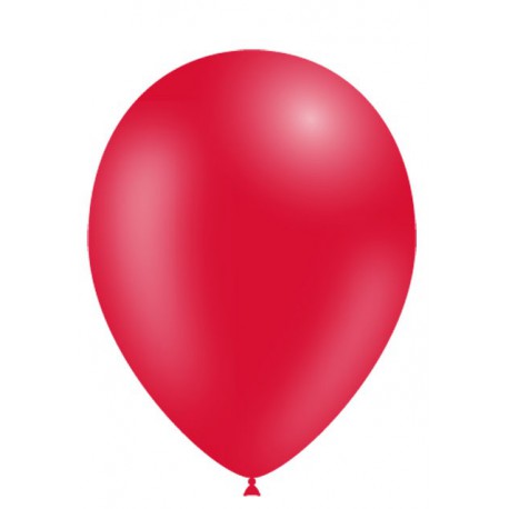Globos de 11" (28cm) Rojo Balloonia Bolsa 50