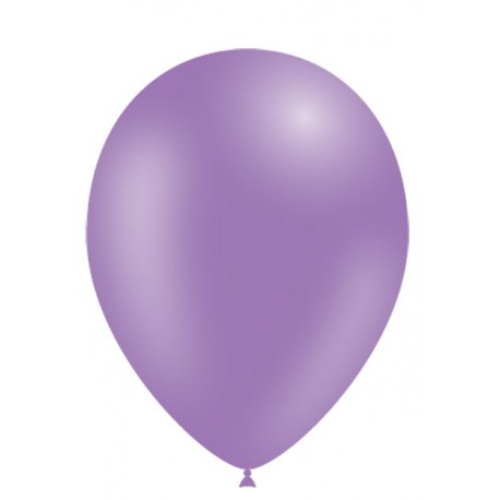 Globos de 11" (28cm) Lavanda Balloonia Bolsa 50