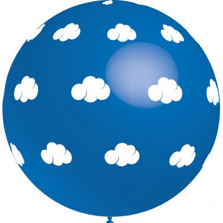 Globos gigantes de 3FT Nubes Azul