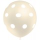 Globos de 12" Marfil Lunares Balloonia
