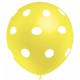 Globos de 12" Amarillo Limon Lunares Balloonia