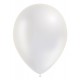 Globos 11" (28cm) Blanco Perlado Balloonia Bolsa 50