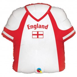 Globos de foil 22" Camiseta Inglaterra