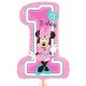 Globos Foil supershape de 19" X 28" Minnie 1st Cumple