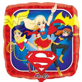 Globos de foil de 18" Super Hero Girls