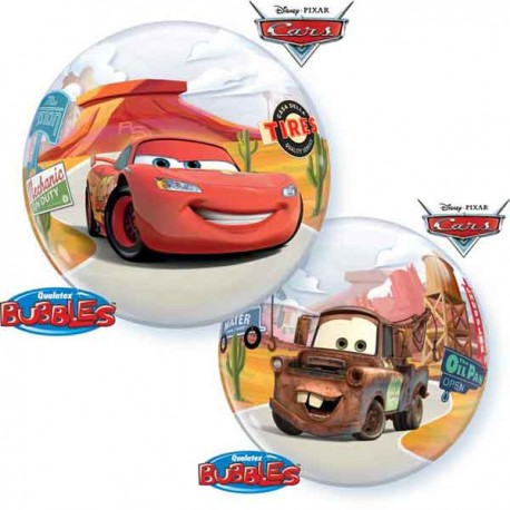 Globos de foil de 22" Bubbles Cars Disney