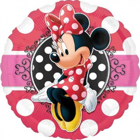 Globos de foil 17" (45Cm) Minnie Mouse