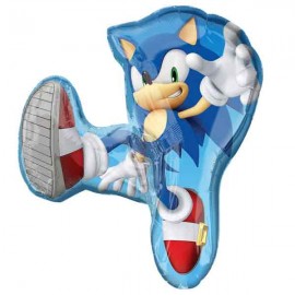 Globos Foil Supershape de 33" x 28" Sonic