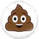 Globos Foil de 18" (46Cm) Emoji Poop Sonriente
