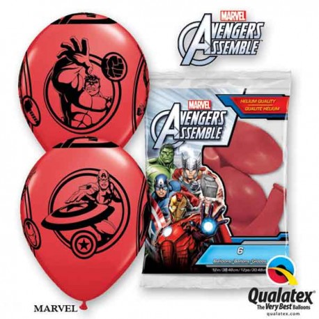 Globos de 11" Avengers Qualatex Vengadores