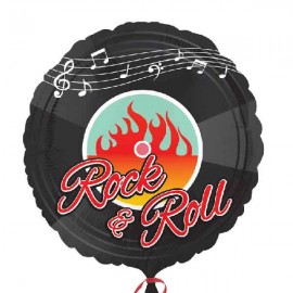 Globos de foil 17" (45Cm) Rock & Roll