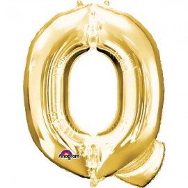 Globos Foil de 32" (81cm) Letra Q Oro Anagram